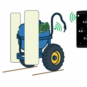 Débitdouille [pré-assemblé] : capteur de débit et pression pulvérisateur Mobilab low-tech